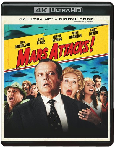 Mars attacks uhd blu ray - mars,