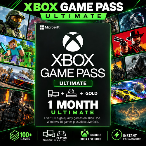 Xbox game pass ultimate - pass, [one