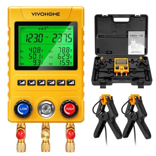 Digital hvac manifold gauge - digital,