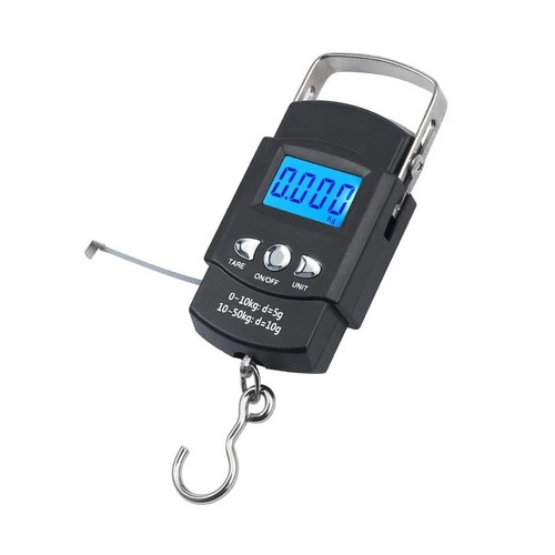 Portable fish scale travel lcd - scale,