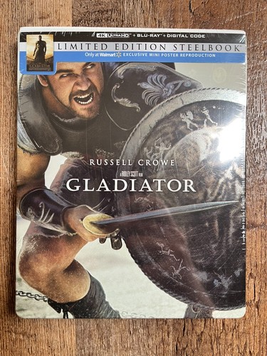Gladiator steelbook 4k uhd - w., (4k