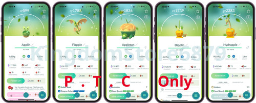 Pokémon shiny applin - pokémon,