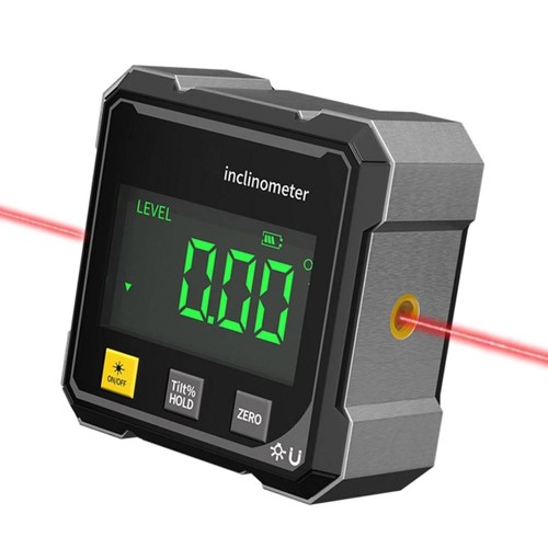 Digital angle finder with - angle,