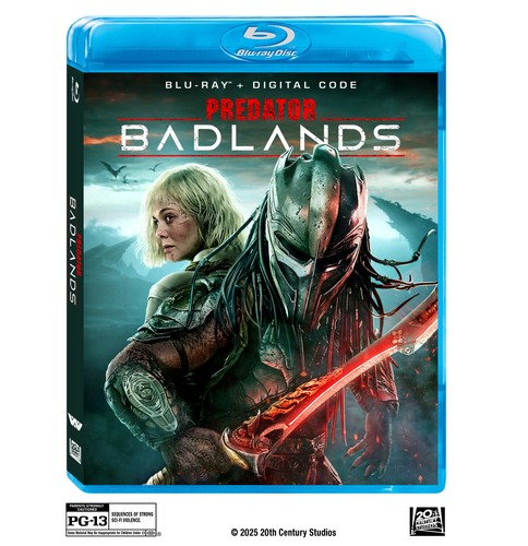 Predator badlands blu ray - predator:, +