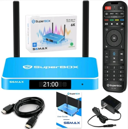 Superbox max media - s6,