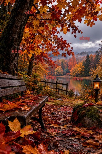 Autumn nature digital image - autumn,